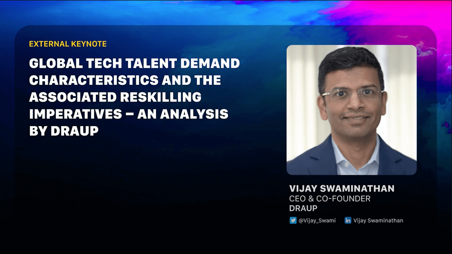 Global Tech Talent Demand Characteristics & the Associated Reskilling Imperatives | Zinnov Confluence 2021